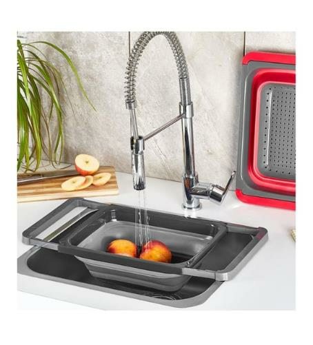 SÜZGEÇ DİKDÖRTGEN KATLANABİLİR GRİ