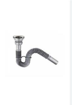 LAVABO SİFONU KÖRÜKLÜ 1.1/4 ÜLÜKLÜ 32MM TP