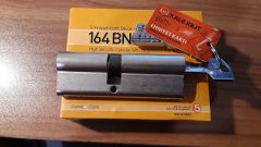 Kale Kilit Bilyalı Silindir 90mm (35+10+45) Nikel