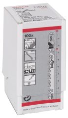 Bosch - Temiz Kesim Serisi Ahşap İçin T 101 D Dekupaj Testeresi Bıçağı - 100'Lü Paket