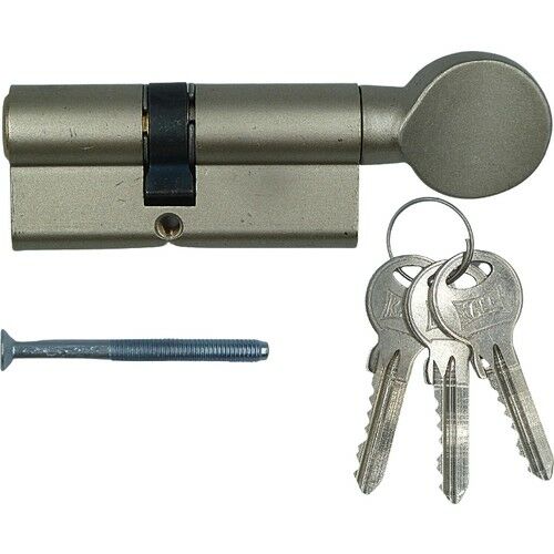 Kale Kilit Standart Mandallı Silindir 68mm (26+10+32) Nikel