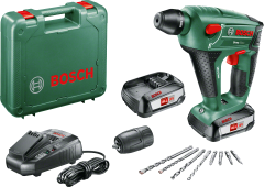 Bosch UNEO MAXX 18 V Çift Akülü Kırıcı Delici (2 x 2,5 Ah)