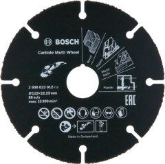 Bosch - Carbide Multi Wheel 115 mm (Çok Amaçlı Kesici)