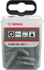 Bosch - PZ2*25 mm 25'li TicTac Kutu