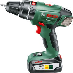 Bosch PSB 18 LI-2 Tek Akü 2,5 Ah Akülü Darbeli Delme/Vidalama Makinesi