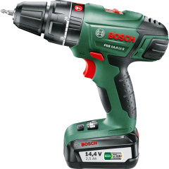 Bosch PSB 14,4 LI-2 Çift Akü 2,5 Ah Akülü Darbeli Vidalama/Delme Makinesi