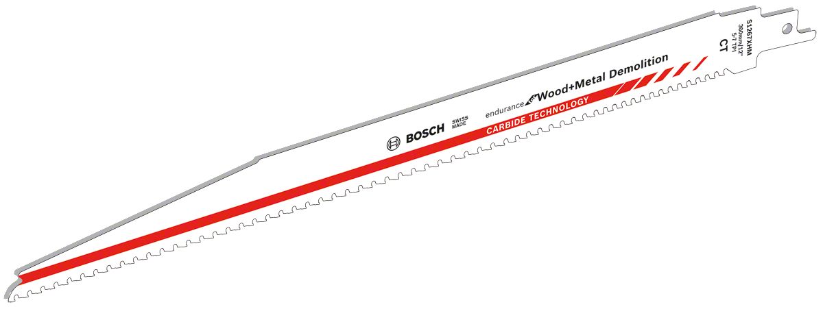 Bosch - Endurance for Serisi Ahşap ve Metal için Panter Testere Bıçağı S 1267 XHM 10'lu