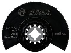 Bosch - Starlock - ACZ 85 EC - HCS Ahşap İçin Segman Testere Bıçağı, Bombeli 10'lu