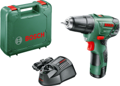 Bosch Easy Drill 12-2 Akülü Delme/Vidalama Makinesi  2,5 AH (Tek Akü)