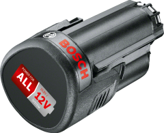 Bosch Akü paketi PBA 12V 2.5Ah O-B