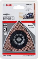 Bosch - Starlock - AVZ 90 RT4 - Carbide RIFF Zımpara Tabanı 40 Kum Kalınlığı 1'li
