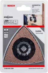 Bosch - Starlock - AVZ 90 RT10 - Carbide RIFF Zımpara Tabanı 100 Kum Kalınlığı 1'li