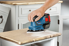 Bosch Professional GSS 18 V-10 5 Ah Çift Akülü Titreşimli Eksantrik Zımpara - L-boxx Çantalı