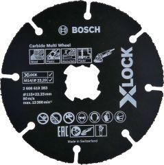 Bosch - X-LOCK - Carbide Multi Wheel 115 mm