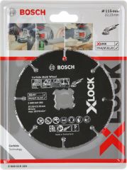 Bosch - X-LOCK - Carbide Multi Wheel 115 mm