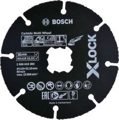 Bosch - X-LOCK - Carbide Multi Wheel 115 mm 10'lu