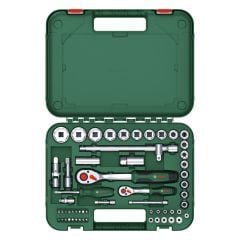 Bosch 1/4'' ve 1/2'' Cırcırlı Somun Sıkma Seti 56 Parça - 1600A02Z9G