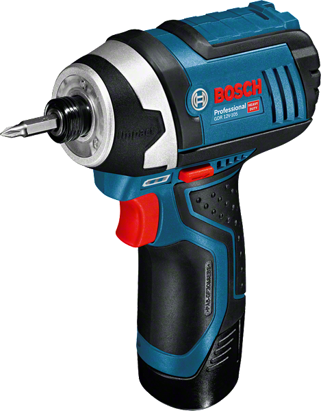 Bosch Professional GDR 12V-105 Akülü 12 Volt 2 Ah Çift Akülü Darbeli Somun Sıkma - Çantalı