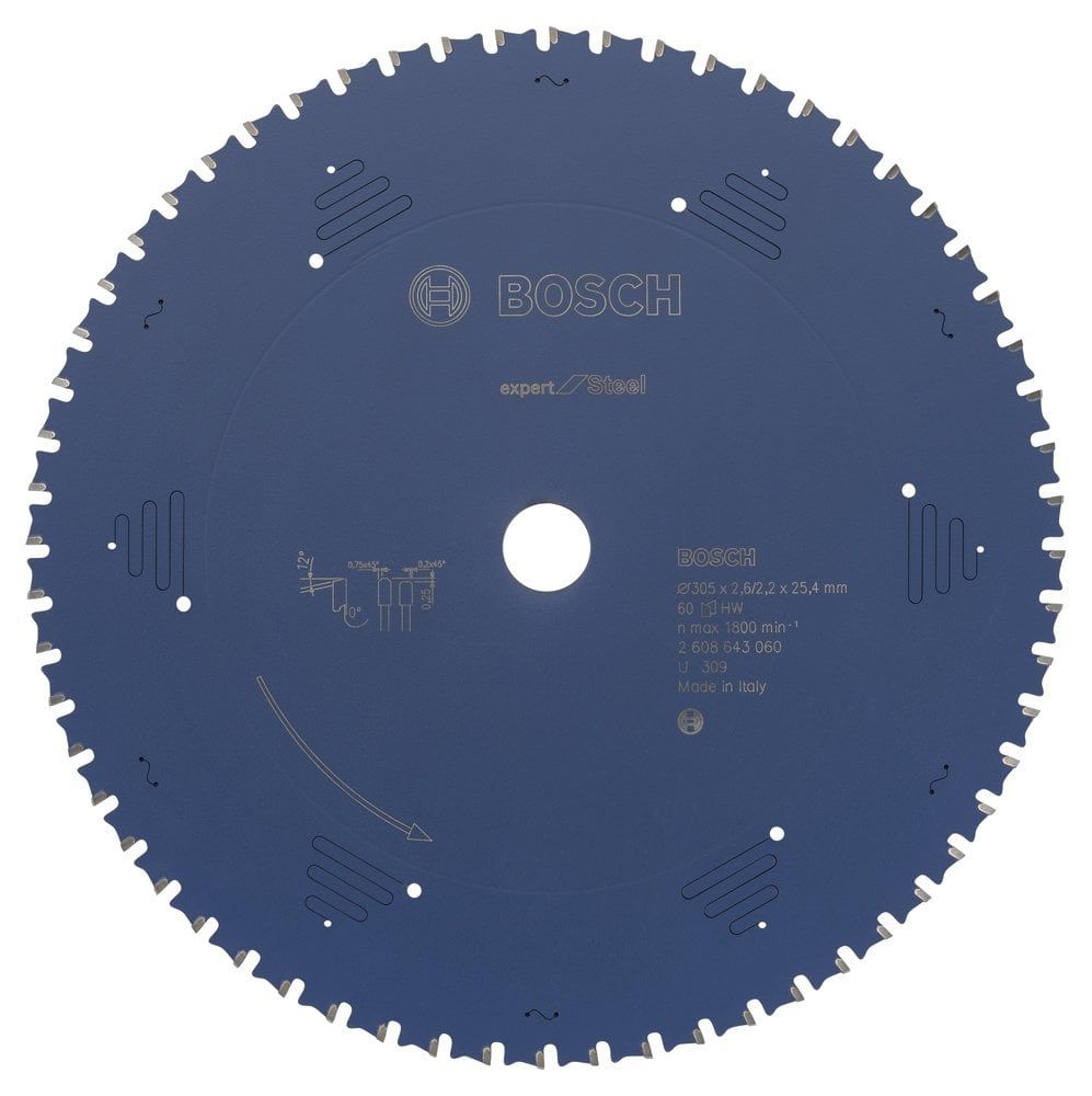 Bosch 2608643060 60 Diş Expert Daire Testere Bıçağı