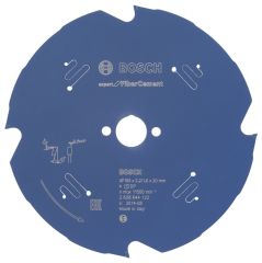 Bosch - Expert Serisi Lifli Çimento Ve Alçıpan için Daire Testere Bıçağı 165*20 mm 4 Diş