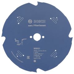 Bosch - Expert Serisi Lifli Çimento Ve Alçıpan için Daire Testere Bıçağı 190*20 mm 4 Diş
