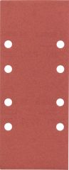 Bosch - Titreşimli Zımpara Kağıdı 10'lu, 93 x 230 mm 240 Kum 8 Delik