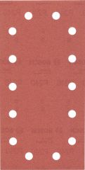 Bosch - Titreşimli Zımpara Kağıdı 10'lu, 115 x 230 mm 240 Kum 14 Delik