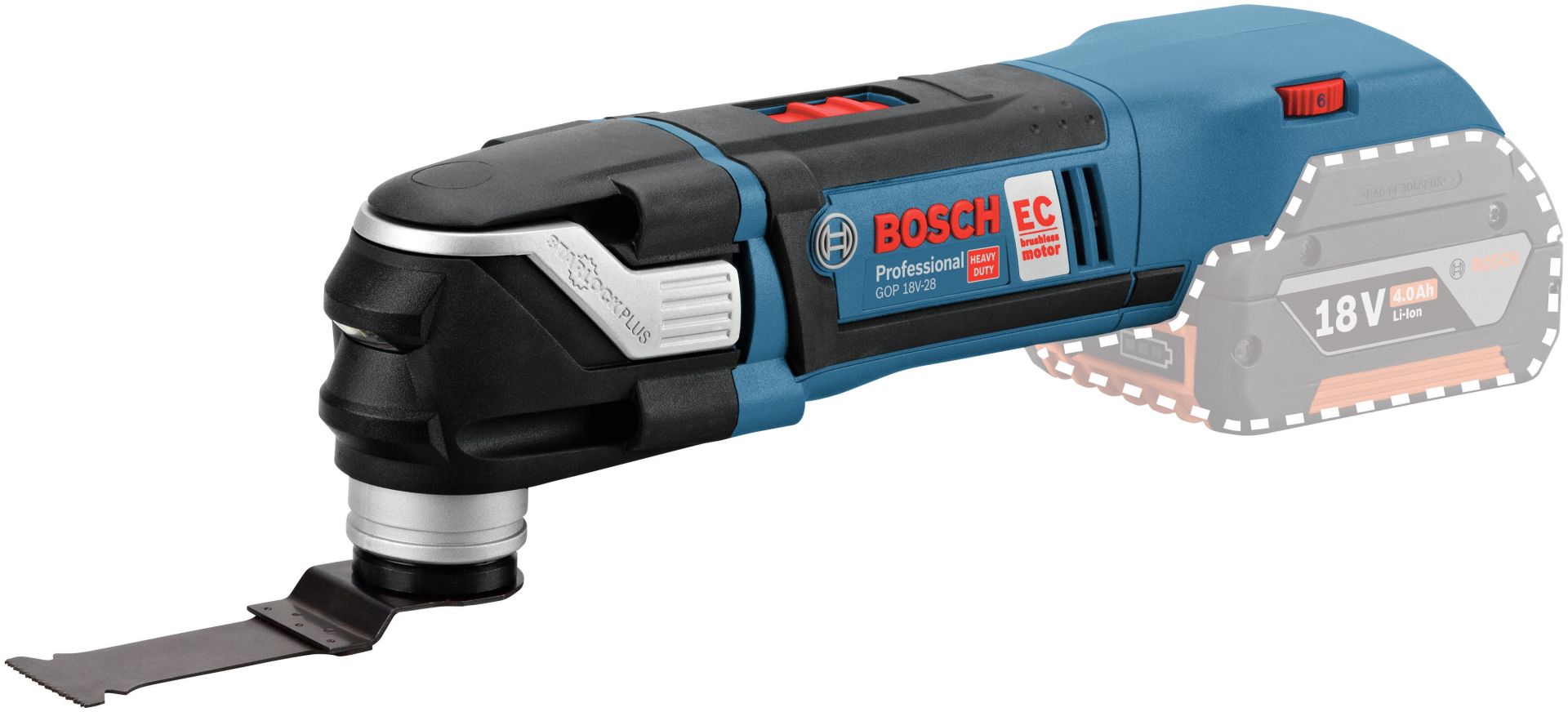 Bosch Professional GOP 18V-28 (Solo) Akülü Salınım Makinesi