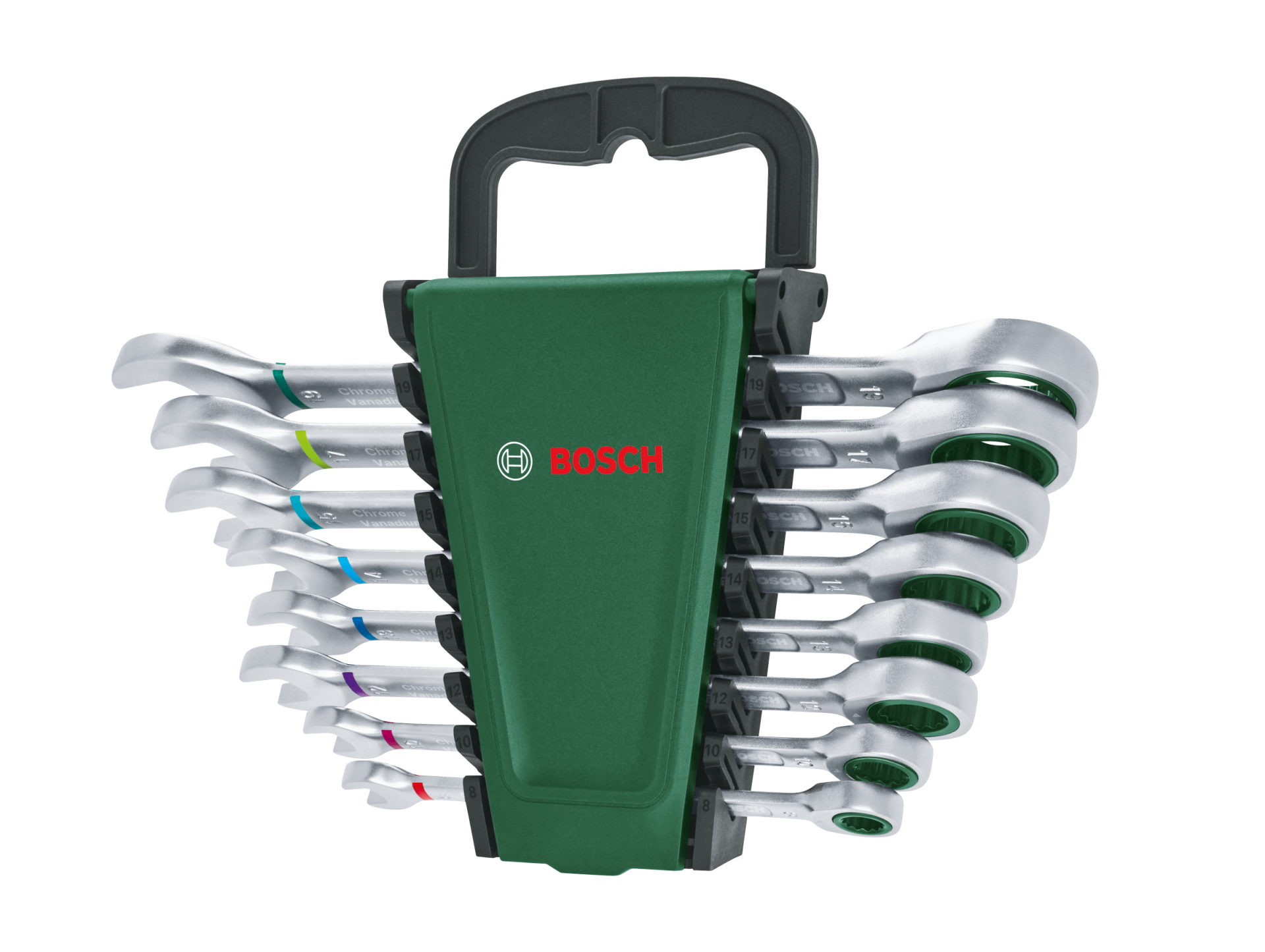 Bosch Cırcır Kombine Anahtar Seti 8 Parça - 1600A027PS