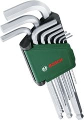Bosch 1600A02BX9 9 Parça Hex Alyan Anahtar Takımı