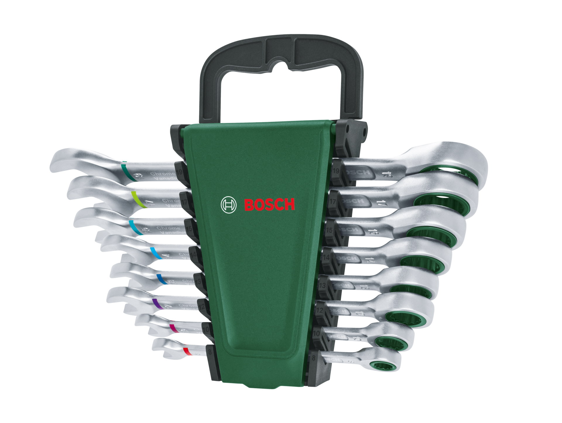 Bosch 1600A027PS 1/4'' Cırcırlı 8 Parça Kombine Anahtar Seti