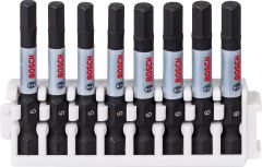 Bosch - Impact Control Serisi Vidalama Ucu 8'li H5x4/H6x4 *50mm