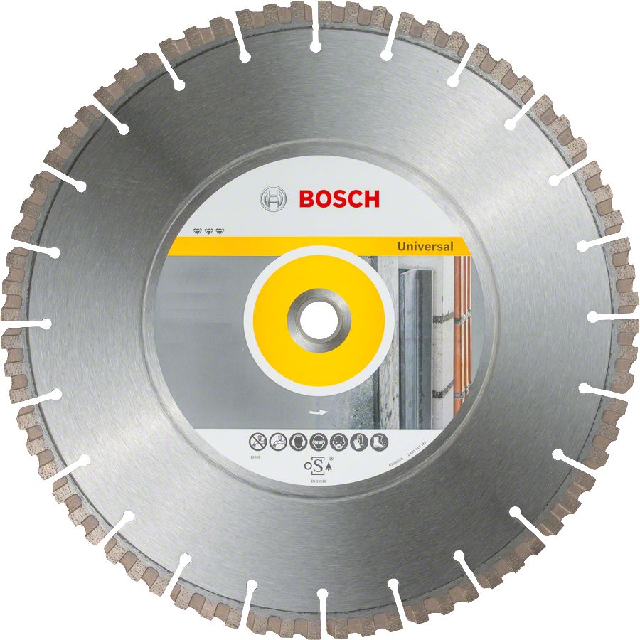 Bosch - Best Serisi Genel Yapı Malzemeleri ve Metal İçin Elmas Kesme Diski 450 mm