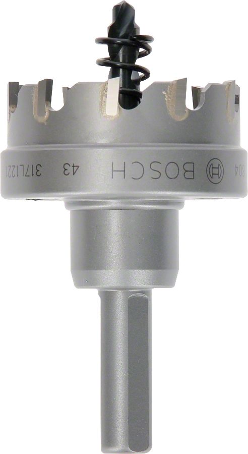 Bosch - Endurance Serisi Ağır Metaller için TCT Delik Açma Testeresi (Panç) 43 mm