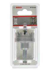 Bosch - Endurance Serisi Ağır Metaller için TCT Delik Açma Testeresi (Panç) 43 mm