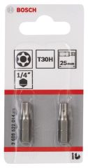 Bosch - Extra Hard Serisi Security-Torx® Vidalama Ucu T30H*25 mm 2li