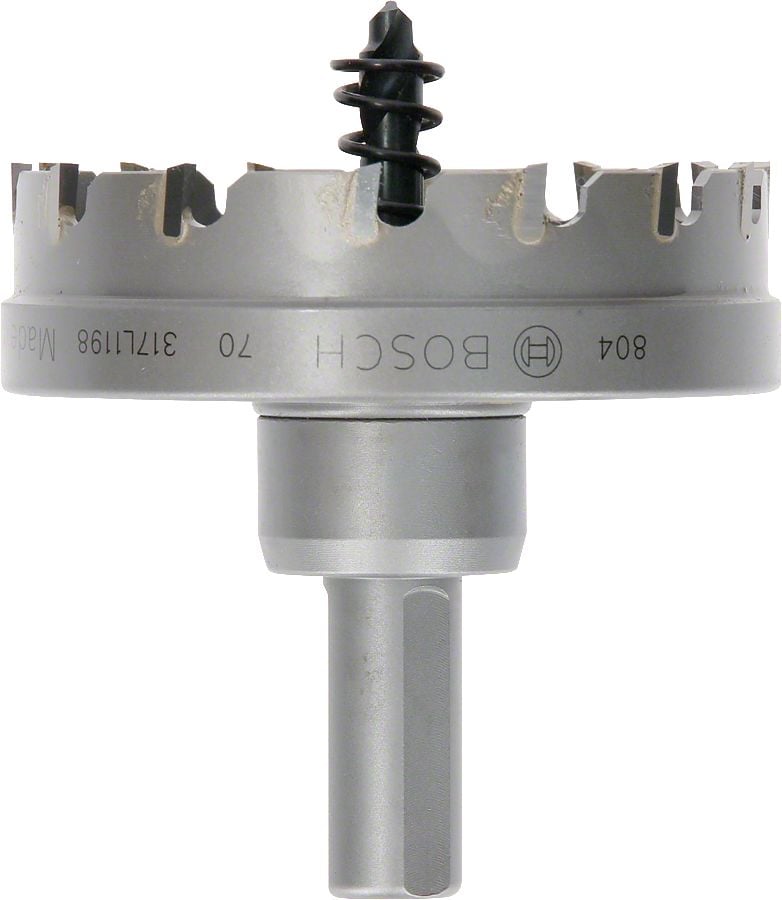 Bosch - Endurance Serisi Ağır Metaller için TCT Delik Açma Testeresi (Panç) 70 mm