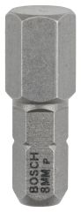 Bosch - Extra Hard Serisi HEX8*25 mm 3'lü