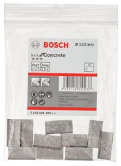 Bosch - Best Serisi Elmas Sulu Karot Uç Segmanı 122 mm İçin 10 Parça