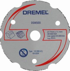 Dremel DSM20 Çok Amaçlı Karpit Kesme Diski (DSM500)