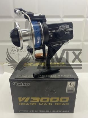 AVİX RELİX VIKING Vİ-3000 SILVER 3 Bilye Olta Makinası