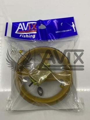 Avix Sazan Lüks Contalı  Kasnaklı Küspeli 20 Gr Kurşunlu 4 İğneli Hazır Olta Takımı