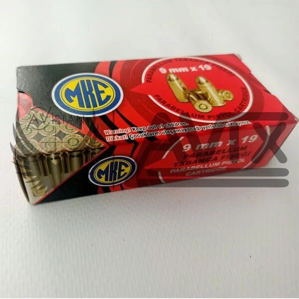 MKE 9x19 Tabanca Fişeği (Uzun 9)