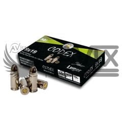 LUGER CODEX (FMJ-124 GRN) TABANCA FİŞEĞİ
