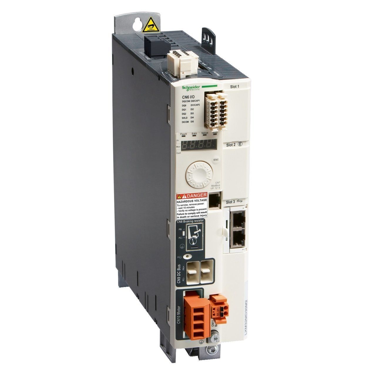 LXM32MD72N4 | Schneider motion servo drive, Lexium 32, 72A, three phase, supply voltage 208 to 480V, 7kW