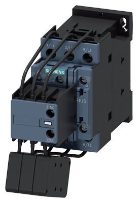 3RT2627-1AP05 | Siemens 3RT2 SERİSİ KONDANSATÖR KONTAKTÖRÜ, 400 V AC, 8..25kVAR, 1NO+2NC, BOY S0