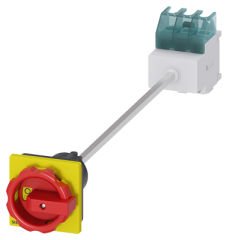 3LD2113-0TK53 | Siemens ACİL STOP ŞALTERLERİ TAHRİK KOLU SARI/KIRMIZI, DİPTEN TESPİTLİ, KİLİTLEMELİ, KAPI BAĞLANTILI,   A 25  9,5 KW