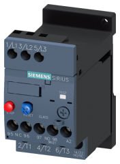 3RU2116-1CB1 | Siemens 3RU2 SIRIUS TERMİK RÖLE; FAZ KORUMALI; 1NO+1NC YARDIMCI KONTAKLI 1;8-2;5A;  BOY S00 ( RAYA MONTAJLI )