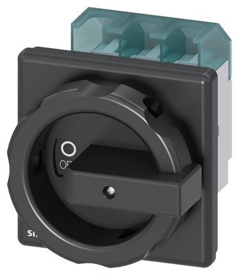 3LD2504-0TK51 | Siemens ACİL STOP ŞALTERLERİ, ÖNDEN TESPİTLİ TAHRİK KOLU SİYAH,  A 63  22 KW