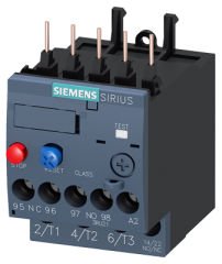 3RU2116-1GB0 | Siemens 3RU2 SIRIUS TERMİK RÖLE; FAZ KORUMALI; 1NO+1NC YARDIMCI KONTAKLI 4;5-6;3A;  BOY S00